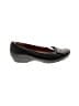 Clarks 100% Leather Black Flats Size 6 - photo 1