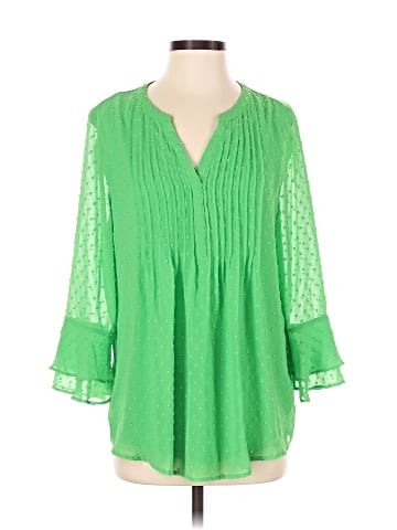 Charter Club 3/4 Sleeve Blouse (view 1)