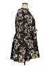 MELLODAY 100% Polyester Paisley Black Casual Dress Size 3X - photo 4