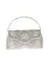 Unbranded Floral Silver Clutch One size - photo 1