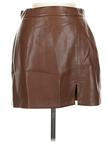 Wilfred Faux Leather Skirt (view 1)