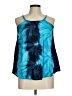 India Boutique 100% Rayon Blue Tank Top Size M - photo 1