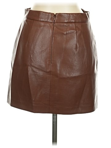 Wilfred Faux Leather Skirt (view 2)