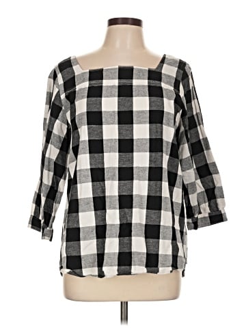 Time and Tru 3/4 Sleeve Blouse (view 1)