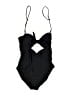 Gap Solid Black One Piece Swimsuit Size L - photo 1