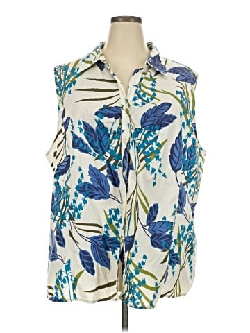 White Stag Sleeveless Blouse (view 1)
