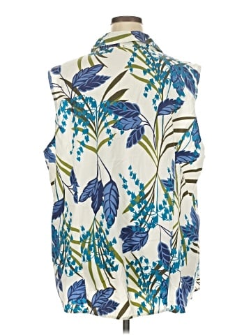 White Stag Sleeveless Blouse (view 2)