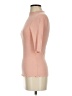 HASHTTAG intrend Pink Short Sleeve Turtleneck Size XS - photo 5