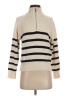 Elie Tahari Stripes Ivory Pullover Sweater Size S - photo 1