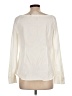 Theory Ivory Long Sleeve Blouse Size L - photo 2