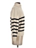 Elie Tahari Stripes Ivory Pullover Sweater Size S - photo 4