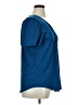 Ofeefan Blue Short Sleeve Top Size XL - photo 4