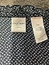 Emma James 100% Polyester Polka Dots Gray Short Sleeve Blouse Size 18 - photo 7