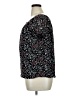 Ember 100% Polyester Black Short Sleeve Blouse Size XL - photo 5