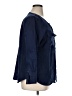 Talbots 100% Linen Blue Long Sleeve Blouse Size XL Petite - photo 4