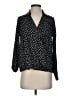 Banana Republic 100% Polyester Black Long Sleeve Blouse Size XS - photo 1