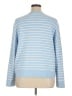 Ann Taylor LOFT 100% Cotton Blue Pullover Sweater Size XL - photo 2