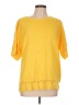 Cervelle Yellow Pullover Sweater Size L - photo 1