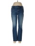 White House Black Market Hearts Blue Jeans Size 6 - photo 1