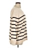 Terra & Sky Stripes Tan Pullover Sweater Size 1X - photo 4