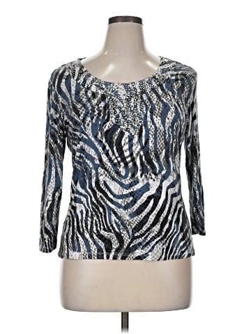 Mirror Image 3/4 Sleeve T-Shirt (view 1)