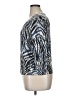 Mirror Image Animal Print Silver 3/4 Sleeve T-Shirt Size XL - photo 5