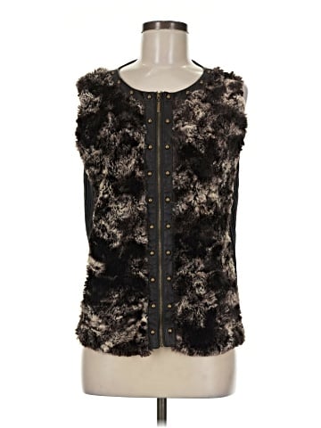 Reba Faux Fur Vest (view 1)