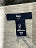 Gap Outlet 100% Cotton Print Silver Pullover Sweater Size L - photo 7