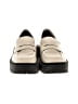 Assorted Brands 100% Leather Ivory Gray Flats Size EU 38 - photo 2