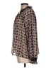 Zara Brown Long Sleeve Blouse Size L - photo 5