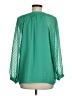 Gibson Look Green Long Sleeve Blouse Size M - photo 2