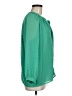 Gibson Look Green Long Sleeve Blouse Size M - photo 4