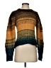 Ulla Johnson Color Block Brown Pullover Sweater Size S - photo 1