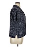Moa Moa 100% Polyester Polka Dots Blue Short Sleeve Blouse Size XL - photo 4