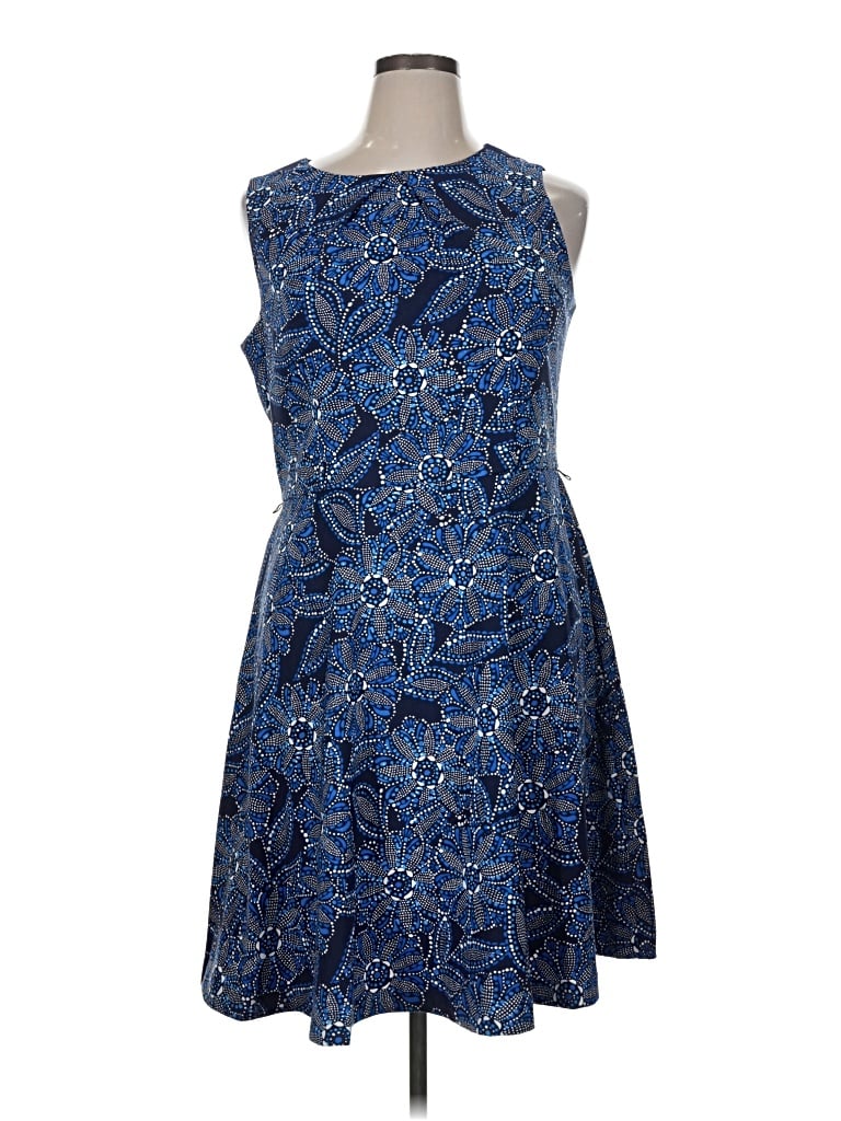 Pre-owned Dressbarn Cocktail Dress In Blue