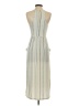 BCBGeneration Stripes Ivory Silver Casual Dress Size XS - photo 2