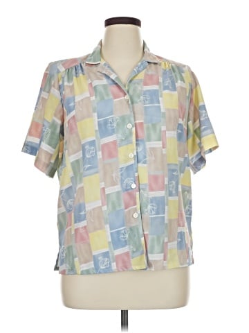 Allison Daley Short Sleeve Blouse (view 1)