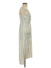BCBGeneration Stripes Ivory Silver Casual Dress Size XS - photo 4
