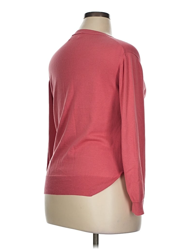 Pre-owned Alexandra Golovanoff Pullover Sweater In Burgundy