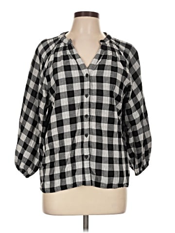 Time and Tru 3/4 Sleeve Blouse (view 1)