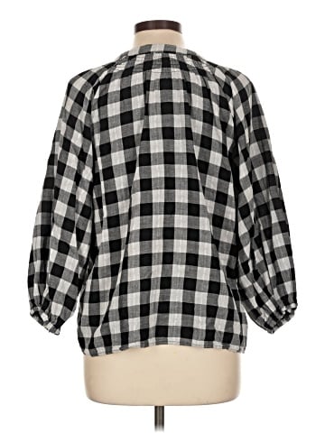 Time and Tru 3/4 Sleeve Blouse (view 2)