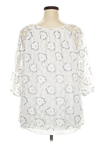 Siren Lily 3/4 Sleeve T-Shirt (view 2)