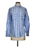 Boden Stripes Blue Long Sleeve Button-Down Shirt Size 4 - photo 1