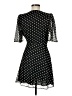 Alice + Olivia Polka Dots Black Cocktail Dress Size 6 - photo 2