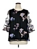 Catherines Black 3/4 Sleeve Blouse Size OXWP - photo 1