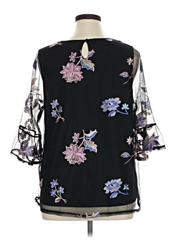 Catherines 3/4 Sleeve Blouse (view 2)