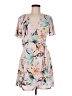 BCBGeneration Tropical Pink Casual Dress Size M - photo 1