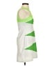 DTL Sport Color Block Green Cocktail Dress Size S - photo 4