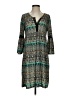 Espresso Paisley Teal Casual Dress Size S - photo 1