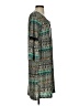 Espresso Paisley Teal Casual Dress Size S - photo 4